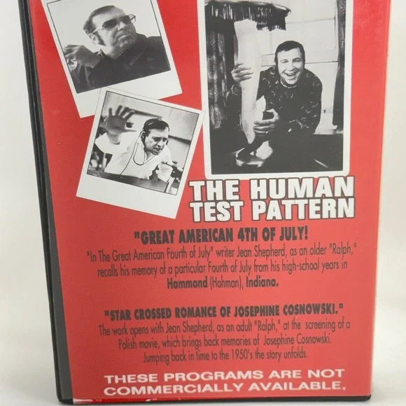 Jean Sherpard OOP DVD's Uncensored Phantom Open Hearth + 4th Of July RARE